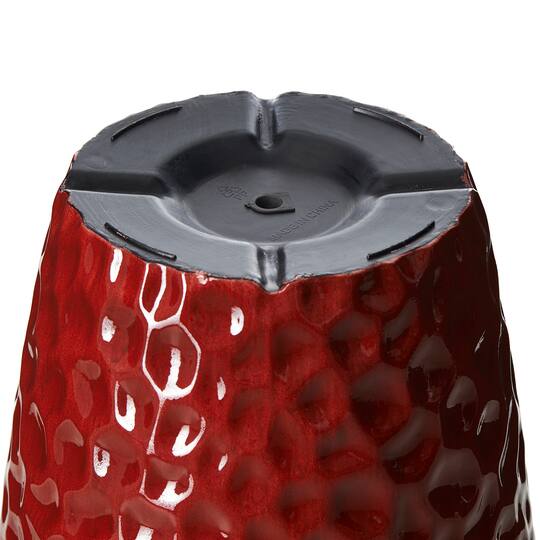Glitzhome® 31" Eco-Friendly Honeycomb Textured Tall Plastic Planters, 2ct.
